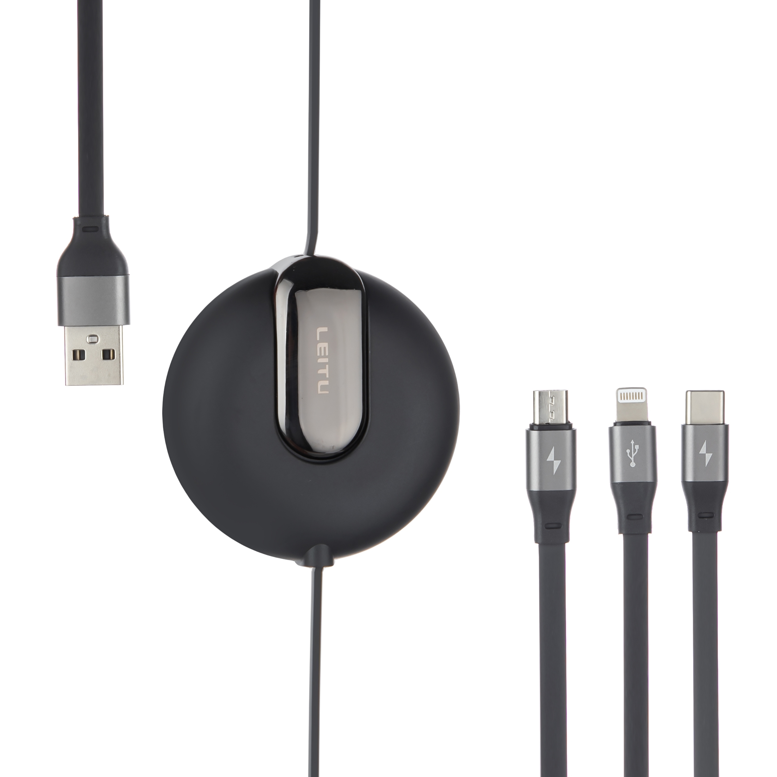 کابل تبدیل USB سه سر لیتو مدل LD-12