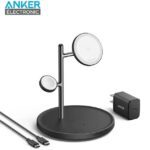 شارژر بی سیم انکر مدل B25M3 به همراه کابل USB-C و آداپتور