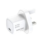 شارژر دیواری 20 وات پاوا مدل PW-GN20UK-BK