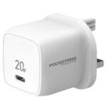 شارژر دیواری 20 وات پاوا مدل PW-PM120WUK-WH
