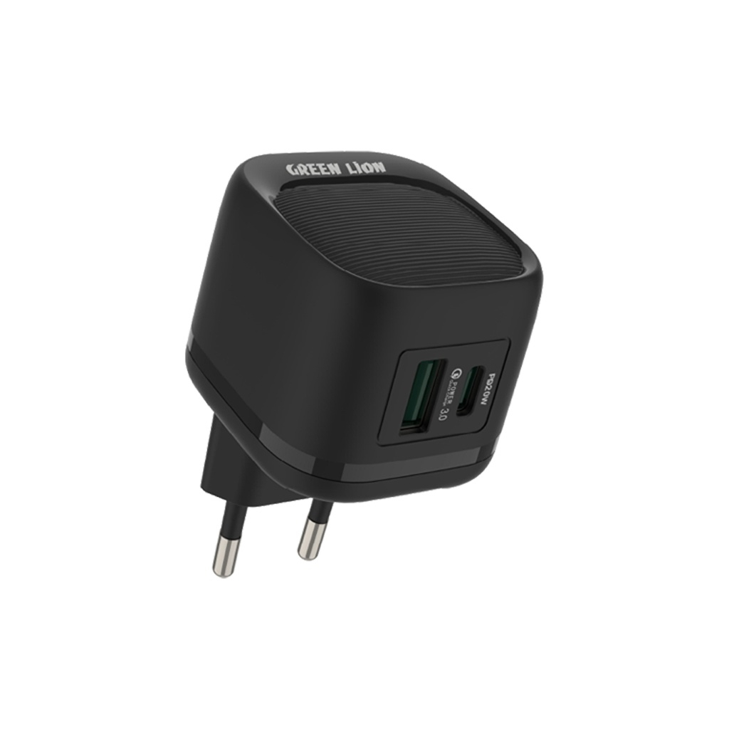 شارژر دیواری  20 وات گرین لاین مدل PD20W+QC