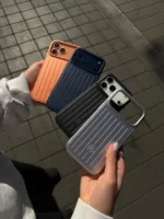 قاب گوشی ریمووا RIMOWA مناسب گوشی آیفون ۱۷ پرومکس - نقره ای - Image 8