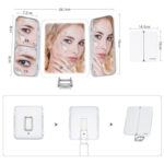 آینه آرایشی و رینگ لایت هیوندای مدل FC-051 - Image 6