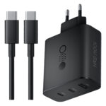 شارژر دیواری 100 وات سه پورت ناتینگ مدل CMF Power GaN به همراه کابل USB-C طول 1.5 متر