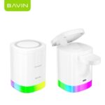 استند و شارژر وایرلس چندکاره باوین Bavin PC1033 توان 15 وات با قابلیت شارژ اپل واچ - Image 7