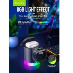 استند و شارژر وایرلس چندکاره باوین Bavin PC1033 توان 15 وات با قابلیت شارژ اپل واچ - Image 5