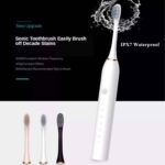 مسواک برقی مدل ZD-X3 به همراه سری یدک بسته 4 عددی